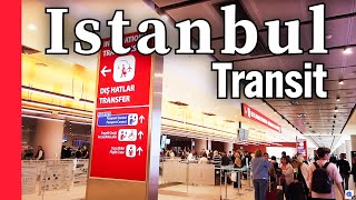 【Airport Tour】2023 How to Transit at Istanbul International Airport [upl. by Kirimia]