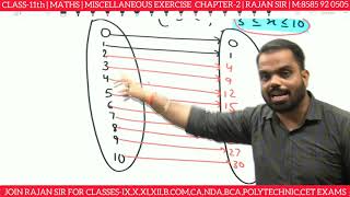 Miscellaneous Exercise Chapter 2 class 11 maths [upl. by Timmons]