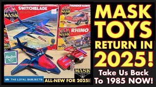 MASK TOYS Return In 2025 AllNew Retro Line From The Loyal Subjects…Take Us Back To 1985 NOW [upl. by Dhar865]