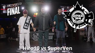 SuperVen vs Hiro10 x BBOY FINAL x Cypher Town 2024 [upl. by Kerr]