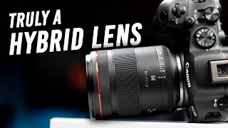 Canon 35mm f14L VCM Hybrid Lens  First Impressions [upl. by Eicats]