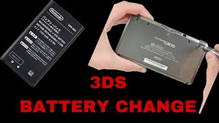 How to change battery on 3ds [upl. by Annovad]