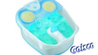 Conair Warm Steam and Cool Mist and Waterfall Foot Bath [upl. by Tnaryb852]