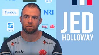 Presser Jed Holloway ahead of 10 Year Anniversary match against the Crusaders [upl. by Ailegna865]