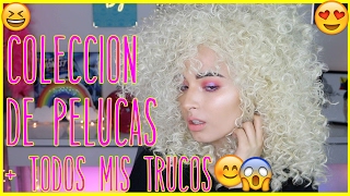 🌙 Coleccion De Pelucas Y Todos Mis Tips Para Usarlas [upl. by Ornas]