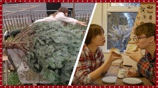 조가비의 2M 초대형 트리🌲 사버리기 첫 뱅쇼🍷 그리고 소소한 치즈 토스트해먹기🧀 [upl. by Kceb]