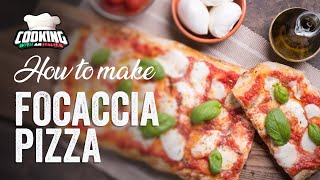 Focaccia Pizza Easy Recipe By An Italian Bello [upl. by Beller61]