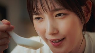 本田翼、無我夢中で麺をすする！ 明星食品「明星 麺神」新CM「麺神に夢中篇」 [upl. by Tterrab]