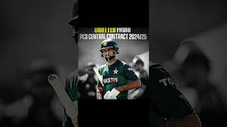 OMITTED FROM PCB CENTRAL CONTRACT 202425😱💔pakistan shoaibakthar cricket edit fakharzaman [upl. by Mcnally]