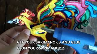 SARIMANOK PAPER LAYERING [upl. by Llenrev948]