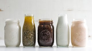 The Top 5 Most Popular Salad Dressing Recipes [upl. by Odlanra]