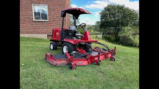 2013 Toro Groundsmaster 4100D [upl. by Fabio]