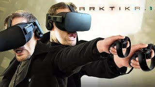 DOUBLE TEAM IN VR  Arktika VR Gameplay [upl. by Hersch]