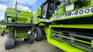 Kartar 4000 combine new model 2024  Ac cabin  review [upl. by Bak]