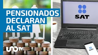 ¿Quiénes son los pensionados del IMSS e ISSSTE que deben presentar su declaración 2023 ante el SAT [upl. by Odlabso487]