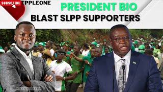 PRESIDENT BIO BLAST SLPP SUPPORTERS AND PROMISED TO WIN 2028 ELECTION [upl. by Epotimet]