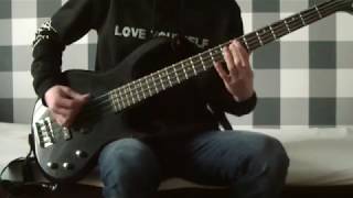 yonige  顔で虫が死ぬ bass cover [upl. by Tiffy]