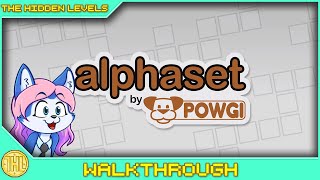 Alphaset by POWGI Full Xbox Achievement Walkthrough 1 hour for 1000G [upl. by Idnic]