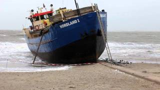 NORDLAND 1  nach dem Sturm  Borkum [upl. by Rettig]