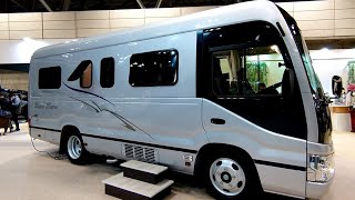 RVランド ランドホーム コースター 👍【トヨタ コースター】JAPAN CAMPINGCAR SHOW 2023 [upl. by Rellim]