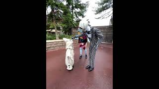 Little Oogie Boogie scares Jack disney dlp disneylandparis halloween nightmarebeforechristmas [upl. by Iral594]