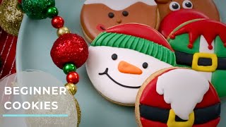 Beginner Christmas Cookie Tutorial [upl. by Evvy]