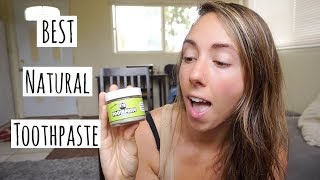 The BEST Natural Toothpaste  Uncle Harrys Review [upl. by Schonthal]