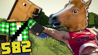 Minecraft ITA  582  SALTERINO IL CAVALLO DA RECORD [upl. by Anialeh]