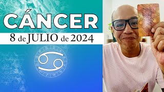 CÁNCER  Horóscopo de hoy 8 de Julio 2024  Serás el hombre vitrubio cáncer [upl. by Cecile475]