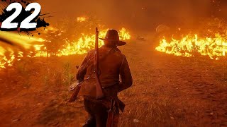 BURNING DOWN EVERYTHING  Red Dead Redemption 2  Part 22 [upl. by Ateekal]