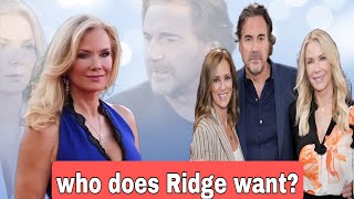 Breaking News Ridge Forrester Faces Heartbreaking Choice Brooke Logan or Taylor Hayes [upl. by Nelrac470]