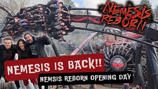 Nemesis Reborn Opening Day 2024 Off Ride Footage Alton Towers [upl. by Nodaj]