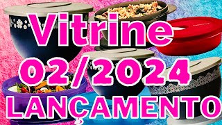 VITRINE 022024TUPPERWARELANÇAMENTOS NOVIDADES E NOVAS CORES  JO TUPPERWARE [upl. by Griffith]