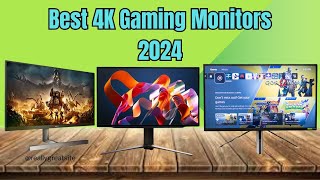 Best 4K Gaming Monitors 2024 Who Is The NEW 1 [upl. by Ateekram]