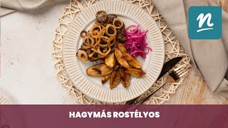 Hagymás rostélyos csípős mustáros pácban recept  Nosalty [upl. by Ninahs]