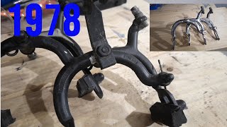 Weinmann Sidepull Brake from 1978 ASMR Restoration asmr restoration rebuild [upl. by Souvaine]