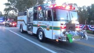 Delaware County Firemans Parade and Yeadon Fire Companys Housing Dedication [upl. by Charters]