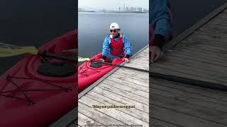 SEAFLO KAYAK  How to get ashore in a cockpit kayak [upl. by Aidualk]