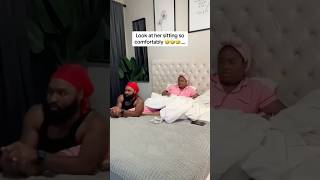 Never trust a man with a red durag 🙄 shorts couplecomedy [upl. by Olleina565]