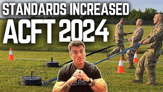 ACFT 2024  Harder Standards for Combat MOS [upl. by Ynattib]