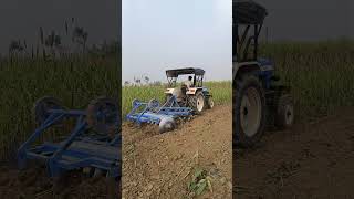 cover crop 3630newholand tractor farmer farming organic natural  suscribe shorts [upl. by Bunde]