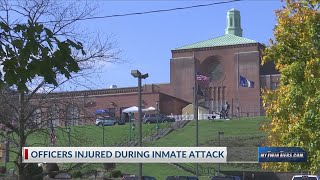 Three COs injured during inmate attack at Elmira Correctional Facility [upl. by Tolecnal]