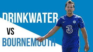 Drinkwater highlights  Bournemouth 12 Chelsea  Review and Analysis [upl. by Lenahtan]