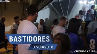 070318  Bastidores Cruzeiro 3 x 0 URT [upl. by Lacym]