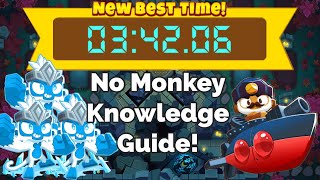 Btd6 Race 309 “Decrypted” in 34206 No Monkey Knowledge Guide [upl. by Supen539]