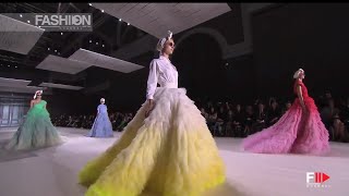 quotGIAMBATTISTA VALLIquot Paris Haute Couture Autumn Winter 2014 Full Show HD by Fashion Channel [upl. by Llerrahs]