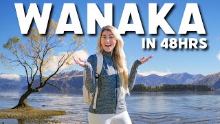 48 hours in WANAKA  Our Top Things To Do New Zealand Travel [upl. by Gamin]