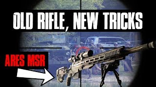 OLD Rifle NEW Tricks  Ares MSR  Swamp Sniper [upl. by Arrehs]