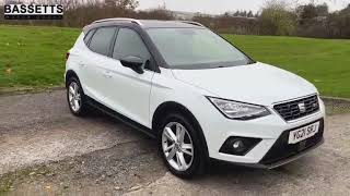 For sale 2021 SEAT ARONA ECOTSI FR MANUAL PETROL [upl. by Nezah24]