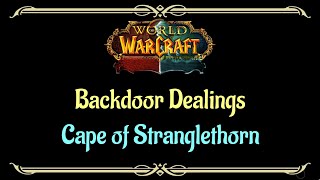 Lets Play  Everyquest  World of Warcraft  Cape Stranglethorn  Backdoor Dealings [upl. by Papst]